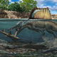 Imagen para el artículo titulado Jurassic Park se vuelve a equivocar: el gigantesco Spinosaurus cazaba bajo el agua